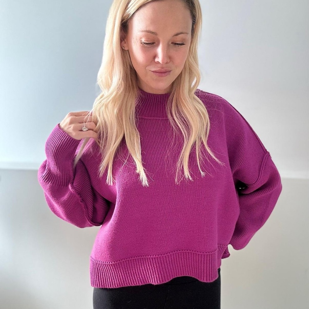 Harlow Cropped Sweater